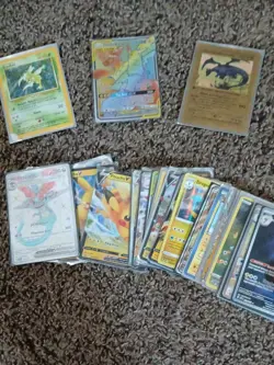 Pokemon Card Collection ( Cash Only For Pickup) Over 1000 Cards included! - Image 1