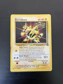 Electabuzz Black Star Promo #2 First Movie Pokemon Card - Image 1