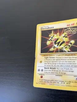 Electabuzz Black Star Promo #2 First Movie Pokemon Card - Image 3