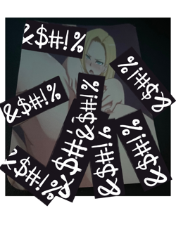 Dragon Ball Android 18 Hentai Card - Image 1