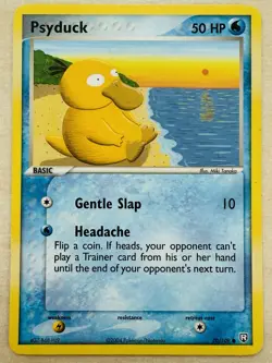 Psyduck 70/109 - Vintage 2004 Team Rocket Returns Pokemon TCG Card English [LP] - Image 1