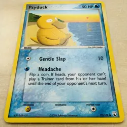 Psyduck 70/109 - Vintage 2004 Team Rocket Returns Pokemon TCG Card English [LP] - Image 2