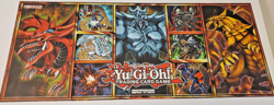 Shonen Jump Yu-Gi-Oh! 1996 Trading Card Game Folding Playing Mat / Board Konami! - Image 1