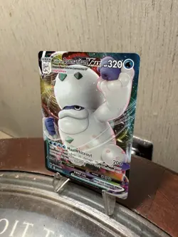 Pokemon TCG Galarian Darmanitan VMAX Full Art Holo Ultra Rare Card 037/185 - Image 2