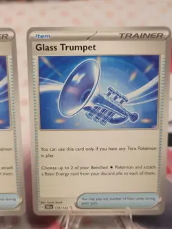 Glass Trumpet 135/142 Sv07: Stellar Crown Regular (x4) - Pokemon Card - Image 2