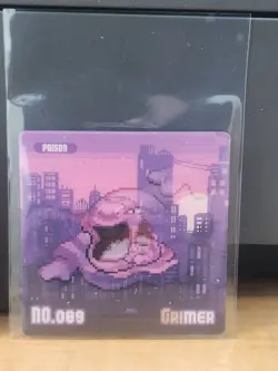 Pokemon Gameboy Lenticular 3D Cards Grimer/Muk And Ho-Oh, 2 Card Lot - Image 4