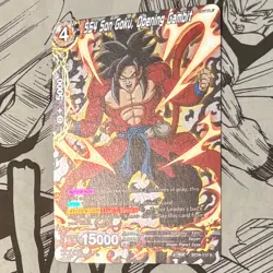 SS4 Goku Opening Gambit BT24 Rare Silver Foil Alt Art Dragon Ball Super CCG Card - Image 4