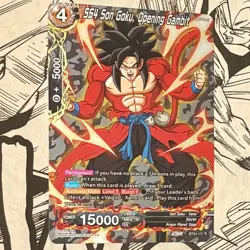 SS4 Goku Opening Gambit BT24 Rare Silver Foil Alt Art Dragon Ball Super CCG Card - Image 5