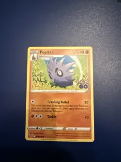 Pupitar Pokemon Go 038/078 Pokemon Trading TCG Card 2022 Regular - Image 1