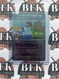 Codex Shredder 0790 Borderless Foil Fallout Secret Lair MTG Near Mint - Image 1
