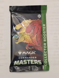 2023 Factory Sealed Magic MTG Commander Masters Collector Booster Pack - Image 1