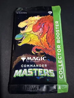 2023 Factory Sealed Magic MTG Commander Masters Collector Booster Pack - Image 1