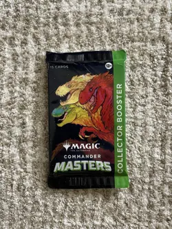 2023 Factory Sealed Magic MTG Commander Masters Collector Booster Pack - Image 1