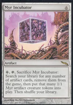 MTG English Myr Incubator NM Normal Mirrodin - Image 1