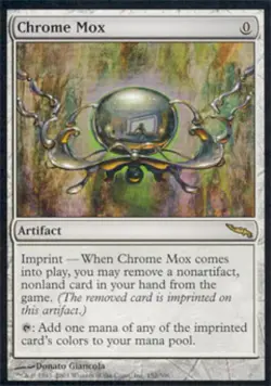 MTG English Chrome Mox Light Play Normal Mirrodin - Image 1