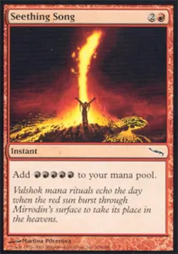 MTG English Seething Song NM Normal Mirrodin - Image 1