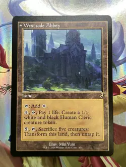 MTG Westvale Abbey (Retro Frame) | NM | Innistrad Remastered (INR) - Image 1