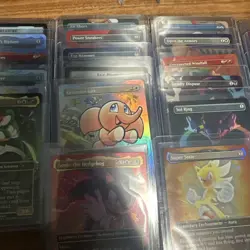 IN HAND! MtG Secret Lair x SONIC: Complete FOIL Set Opened With M&E Shrine - Image 3