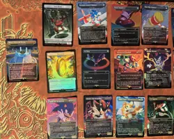 IN HAND! MtG Secret Lair x SONIC: Complete FOIL Set Opened With M&E Shrine - Image 4