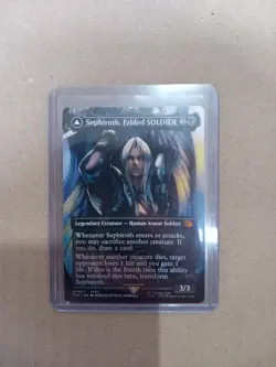 MTG Sephiroth, Fabled SOLDIER (Borderless) (0317) Final Fantasy Non-foil - Image 1