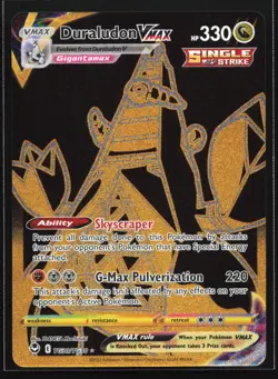 Pokemon Duraludon VMAX TG30 Silver Tempest Gold Secret Rare Holo NM - Image 1