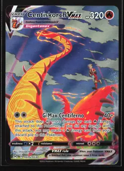 Pokemon Cenitskorch VMAX TG15 Lost Origin Trainer Gallery Ultra Rare Holo NM - Image 1