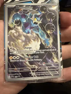 Pokemon, Thundurus, 209, Pokemon Center, Stamped, Promo, Sealed - Image 1