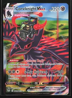 Pokemon Corviknight VMAX TG19 Silver Tempest Trainer Gallery Ultra Rare Holo NM - Image 1