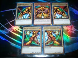 Exodia the Forbidden One Full 5 Card Set Unlimited Edition Common LDK2 Yu-Gi-Oh! - Image 1
