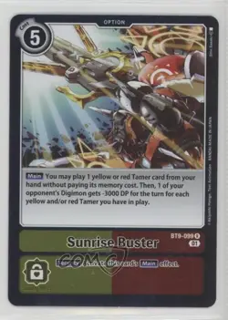 2021 Digimon Card Game - X Record Sunrise Buster #BT9-099 02l5 - Image 1