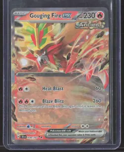 Gouging Fire ex 038/162 Temporal Forces Double Rare Pokemon Card NEAR MINT NM - Image 1