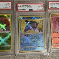 [PSA 10 Set!] Radiant Charizard, Blastoise, Venusaur English Pokemon Go! - Image 3