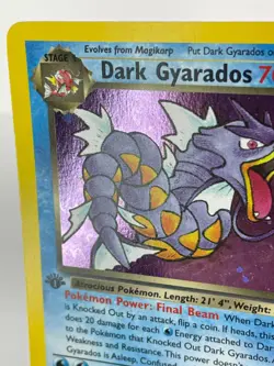 1st Edition Dark Gyarados 8/82 - Team Rocket - Holo - Pokemon - NM - Image 2