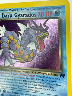 1st Edition Dark Gyarados 8/82 - Team Rocket - Holo - Pokemon - NM - Image 3