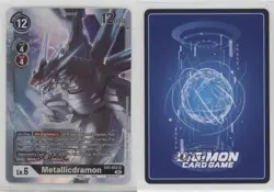2022 Digimon Card Game - Draconic Roar (EX3) Metallicdramon #EX3-053 02l5 - Image 3
