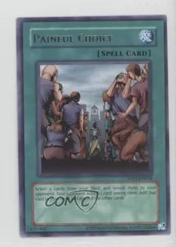 Painful Choice YuGiOh Retro Pack Reprint #RP01-EN059 03mh - Image 1