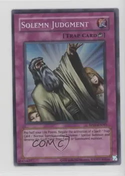 Solmn Judgment YuGiOh Retro Pack Reprint #RP01-EN045 03mh - Image 1