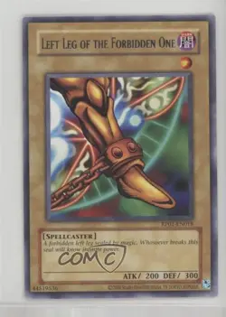 Left Leg of the Forbidden One YuGiOh Retro Pack Reprint #RP01-EN018 03mh - Image 1