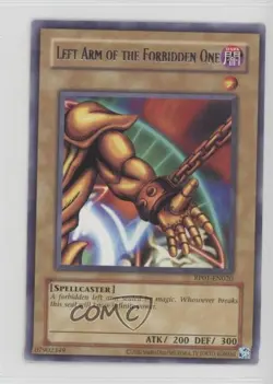 Left Arm of the Forbidden One YuGiOh Retro Pack Reprint #RP01-EN020 12sd - Image 1