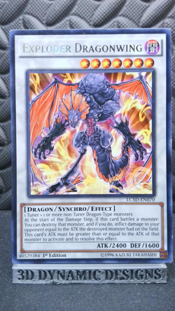 | Yugioh Exploder Dragonwing LC5D-EN070 1st Legendary Collection 5Ds NM- 🔥 | - Image 1