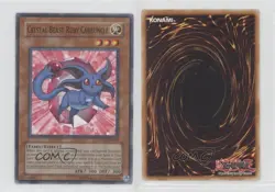 Crystal Beast Ruby Carbuncle Unlimited YuGiOh Force of the Breaker 2007 12ka - Image 3