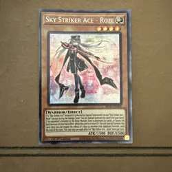1x SKY STRIKER ACE - ROZE Prismatic Secret Rare MP21-EN005 NM 1ST YuGiOh - Image 1