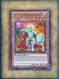 Yugioh Jain, Lightsworn Paladin LCGX-EN245 Ultra Rare 1st Ed NM - Image 1