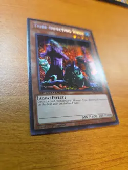 YUGIOH Tribe-Infecting Virus SBC2-ENI22 PRISMATIC SECRET RARE 1st Ed SPEED DUEL - Image 3