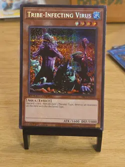 YUGIOH Tribe-Infecting Virus SBC2-ENI22 PRISMATIC SECRET RARE 1st Ed SPEED DUEL - Image 1