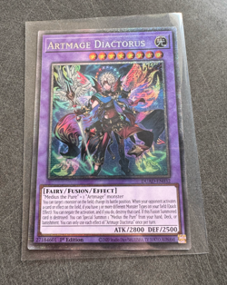 DUAD-EN032 Artmage Diactorus Secret Rare YuGiOh NEW - Image 1
