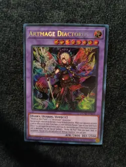DUAD-EN032 Artmage Diactorus Secret Rare YuGiOh NEW - Image 1