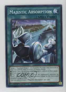 Majestic Absorption 1st Ed. YuGiOh Tin of the Pharaoh's Gods #MP22-EN153 1at2 - Image 1