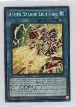 Armed Dragon Lightning 1st Ed. YuGiOh Tin of the Pharaoh's Gods #MP22-EN031 1at2 - Image 1