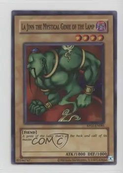 La Jinn the Mystical Genie of Lamp YuGiOh Retro Pack Reprint #RP01-EN085 12sd - Image 1
